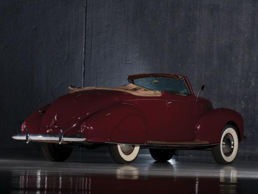  Lincoln Zephyr Convertible Coupe (86H-760(B)) 1938 года  (фото 1 из 36)